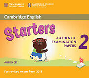 Compact Disc Cambridge Young Learners English Tests Starters 2 Audio CDs(2) de CAMBRIDGE ESOL
