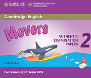 Compact Disc Cambridge Young Learners English Tests Movers 2 Audio CDs(2) von CAMBRIDGE ESOL