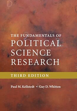 Couverture cartonnée The Fundamentals of Political Science Research de Paul M. Kellstedt, Guy D. Whitten