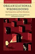 E-Book (epub) Organizational Wrongdoing von 