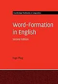 E-Book (epub) Word-Formation in English von Ingo Plag