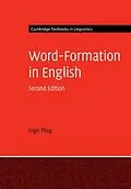 E-Book (pdf) Word-Formation in English von Ingo Plag