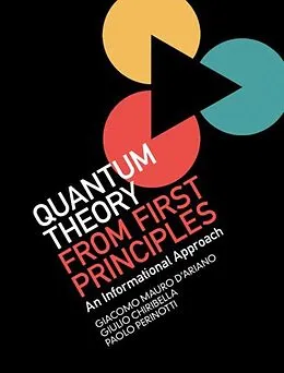 E-Book (pdf) Quantum Theory from First Principles von Giacomo Mauro D'Ariano