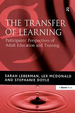 E-Book (epub) The Transfer of Learning von Sarah Leberman, Lex Mcdonald