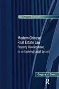ePUB Modern Chinese Real Estate Law von Gregory M. Stein