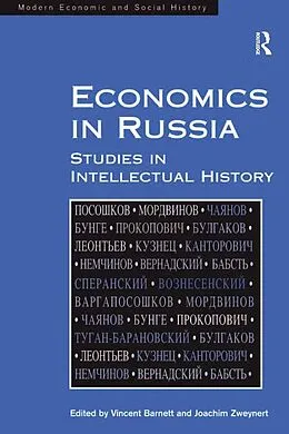 E-Book (epub) Economics in Russia von Joachim Zweynert