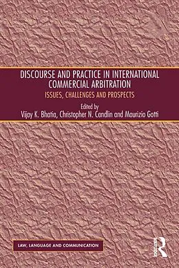 E-Book (pdf) Discourse and Practice in International Commercial Arbitration von Christopher N. Candlin