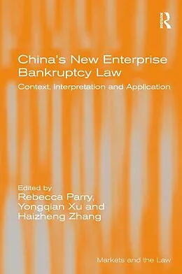 E-Book (epub) China's New Enterprise Bankruptcy Law von Yongqian Xu, Haizheng Zhang