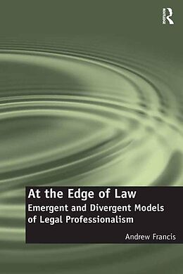 eBook (epub) At the Edge of Law de Andrew Francis