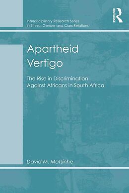 E-Book (pdf) Apartheid Vertigo von David M. Matsinhe