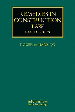 eBook (pdf) Remedies in Construction Law de Roger Ter Haar