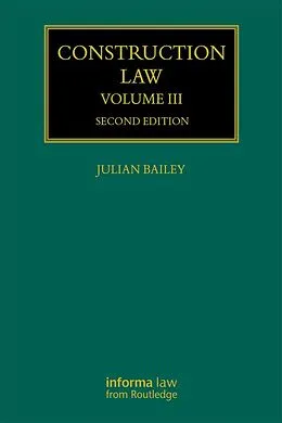 E-Book (pdf) Construction Law von Julian Bailey