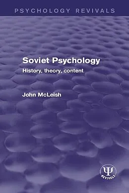 ePUB Soviet Psychology von John McLeish