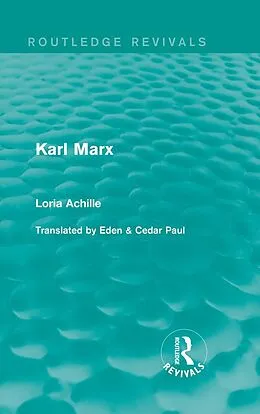 E-Book (epub) Karl Marx von Loria Achille