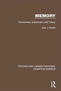 E-Book (epub) Memory von Alan Parkin