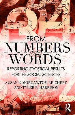 E-Book (pdf) From Numbers to Words von Susan Morgan, Tom Reichert, Tyler R. Harrison