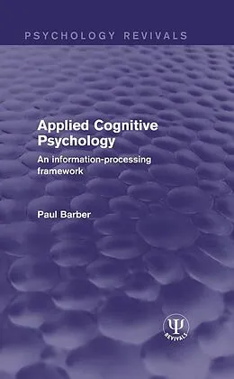 PDF Applied Cognitive Psychology von Paul Barber