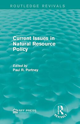 E-Book (pdf) Current Issues in Natural Resource Policy von 