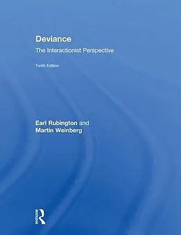 E-Book (epub) Deviance von Earl Rubington, Martin Weinberg