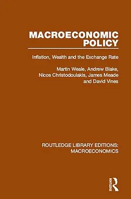 E-Book (epub) Macroeconomic Policy von Martin Weale, Andrew Blake, Nicos Christodoulakis