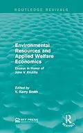 E-Book (pdf) Environmental Resources and Applied Welfare Economics von 