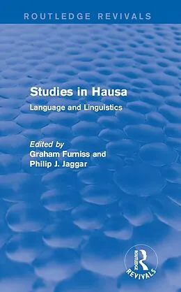 ePUB Studies in Hausa von Graham Furniss, Philip J. Jaggar