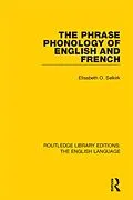 E-Book (pdf) The Phrase Phonology of English and French von Elisabeth O. Selkirk