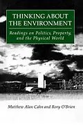E-Book (epub) Thinking About the Environment von Matthew Alan Cahn, Rory O'Brien