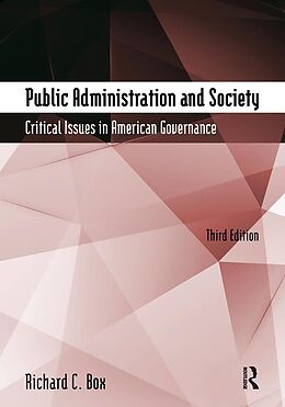 eBook (epub) Public Administration and Society de Richard C Box