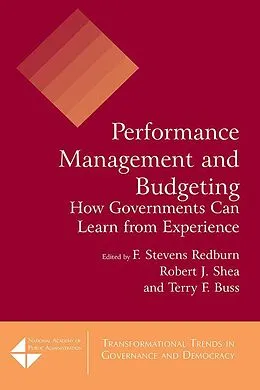 E-Book (pdf) Performance Management and Budgeting von F Stevens Redburn, Robert J. Shea, Terry F. Buss