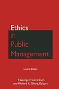 E-Book (epub) Ethics in Public Management von H George Frederickson, Richard K Ghere