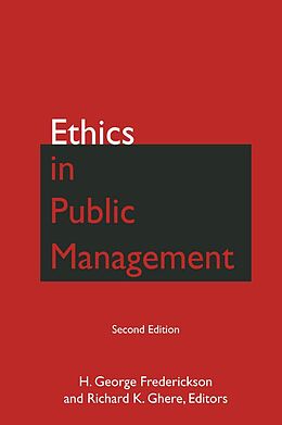 eBook (pdf) Ethics in Public Management de H George Frederickson, Richard K Ghere