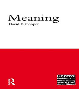E-Book (pdf) Meaning von David E. Cooper