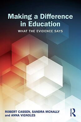E-Book (epub) Making a Difference in Education von Robert Cassen, Sandra McNally, Anna Vignoles
