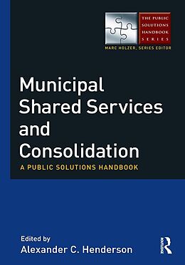 eBook (pdf) Municipal Shared Services and Consolidation de 