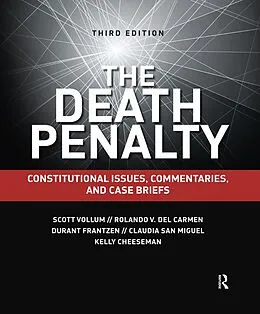 E-Book (epub) The Death Penalty von Scott Vollum, Rolando V. Del Carmen, Durant Frantzen