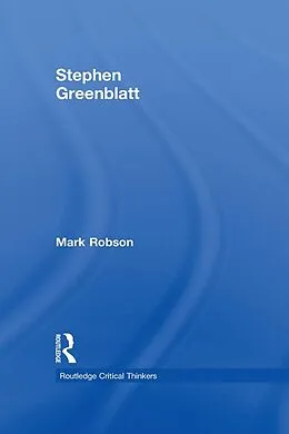 E-Book (epub) Stephen Greenblatt von Mark Robson