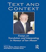 eBook (pdf) Text and Context de 