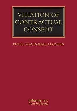ePUB Vitiation of Contractual Consent von Peter Macdonald Eggers