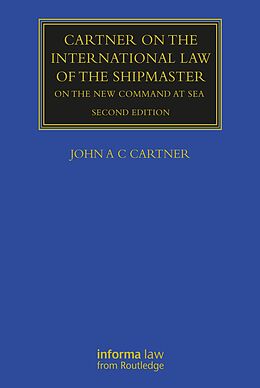 eBook (epub) Cartner on the International Law of the Shipmaster de John A. C. Cartner