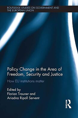 E-Book (pdf) Policy change in the Area of Freedom, Security and Justice von 