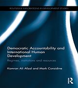 eBook (epub) Democratic Accountability and International Human Development de Kamran Afzal, Mark Considine