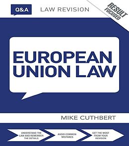 eBook (epub) Q&A European Union Law de Michael Cuthbert