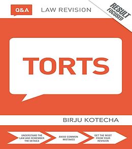 eBook (epub) Q&A Torts de Birju Kotecha