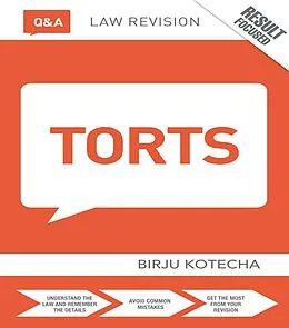 E-Book (pdf) Q&A Torts von Birju Kotecha