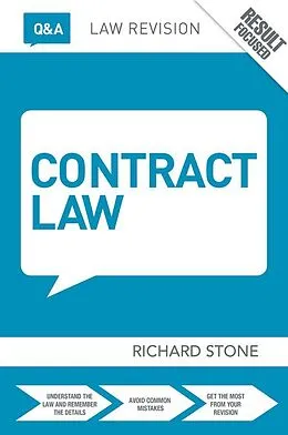 PDF Q&A Contract Law von Richard Stone