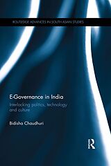 eBook (epub) E-Governance in India de Bidisha Chaudhuri