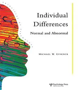 E-Book (epub) Individual Differences von Michael W. Eysenck, University Of London College