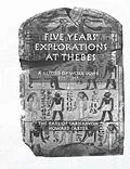 PDF Five Years Exploration At Thebes von Howard Carter