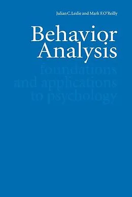 E-Book (pdf) Behavior Analysis von Julian C. Leslie, Mark F. O'Reilly